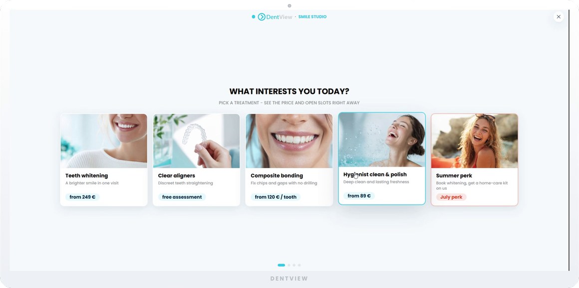 Your treatments, your prices